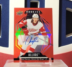 Chase Pearson 2022-23 - Rookies Red Rainbow Auto #147 Allure Upper Deck